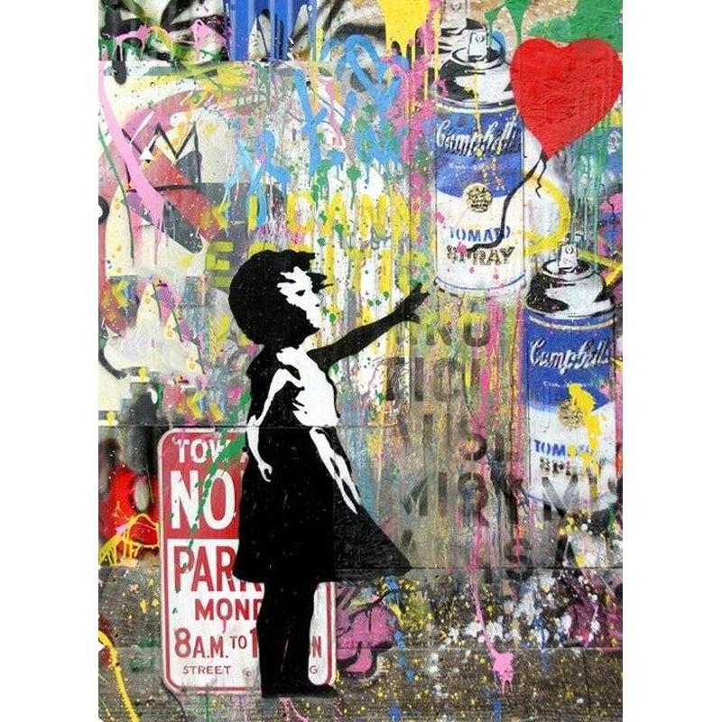 Street Graffiti Art Canvas Paintings | Pop Art Posters Prints for Living Room Home Decoration | Rebel Aesthetics